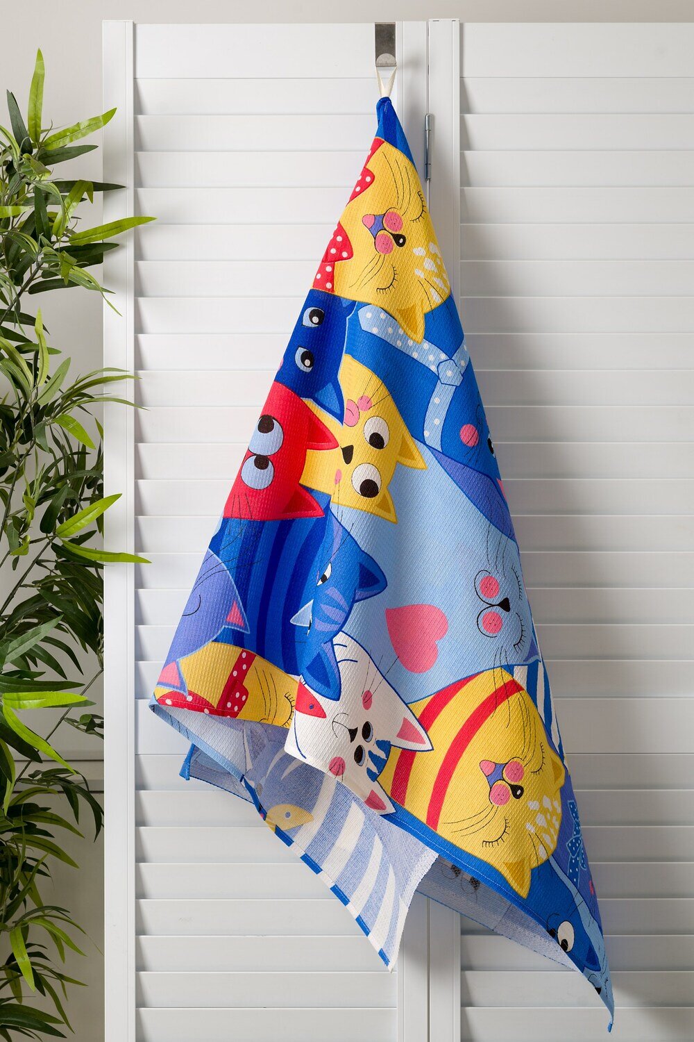 Натали Полотенце 583773 Полотенце пляжное Полосатый рейс голубой