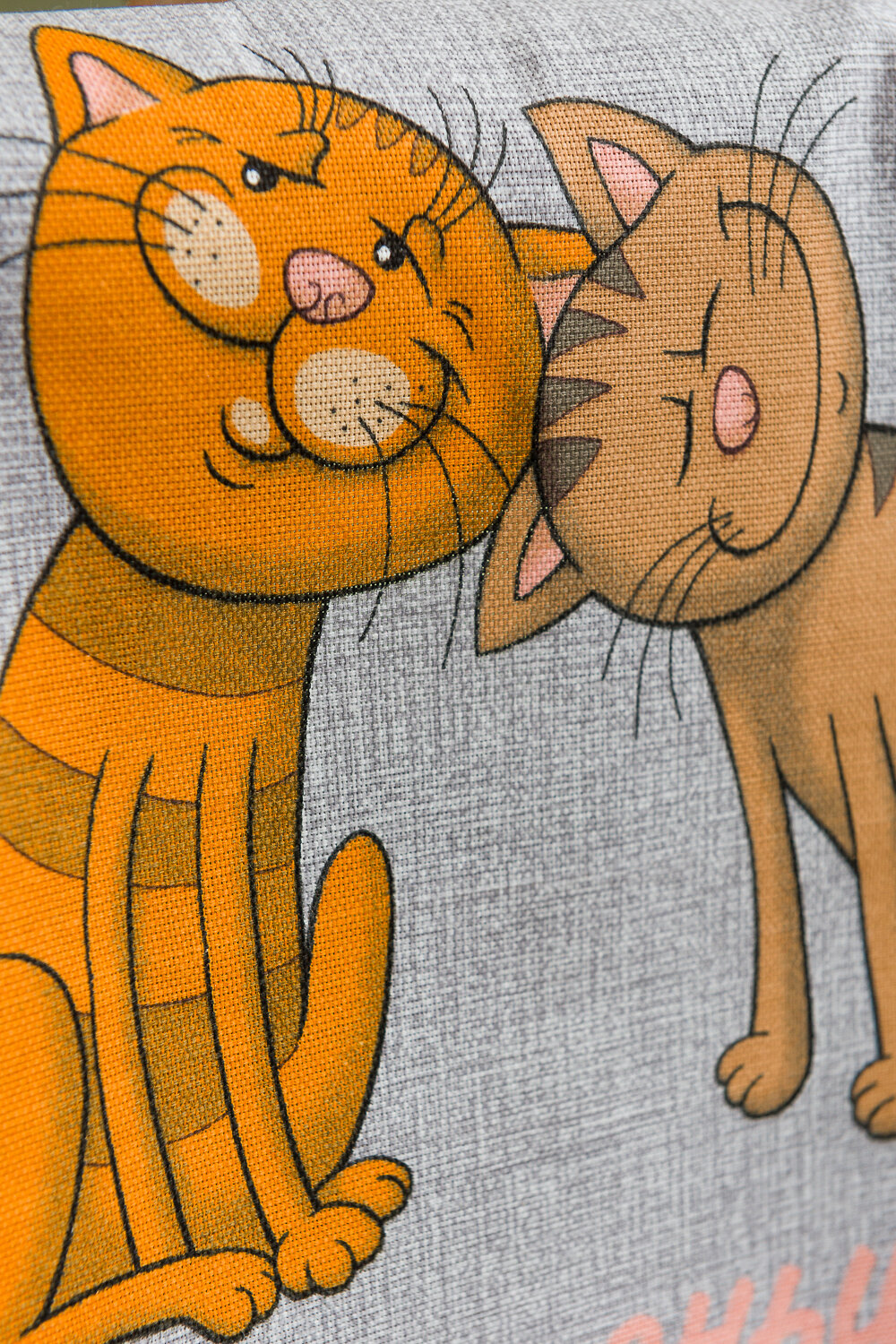 Натали Полотенце 583778 Полотенце Кошачьи тайны серый