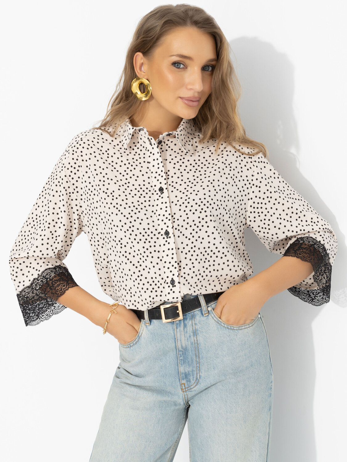 CHARUTTI Рубашка 583793 12641 Бежевый