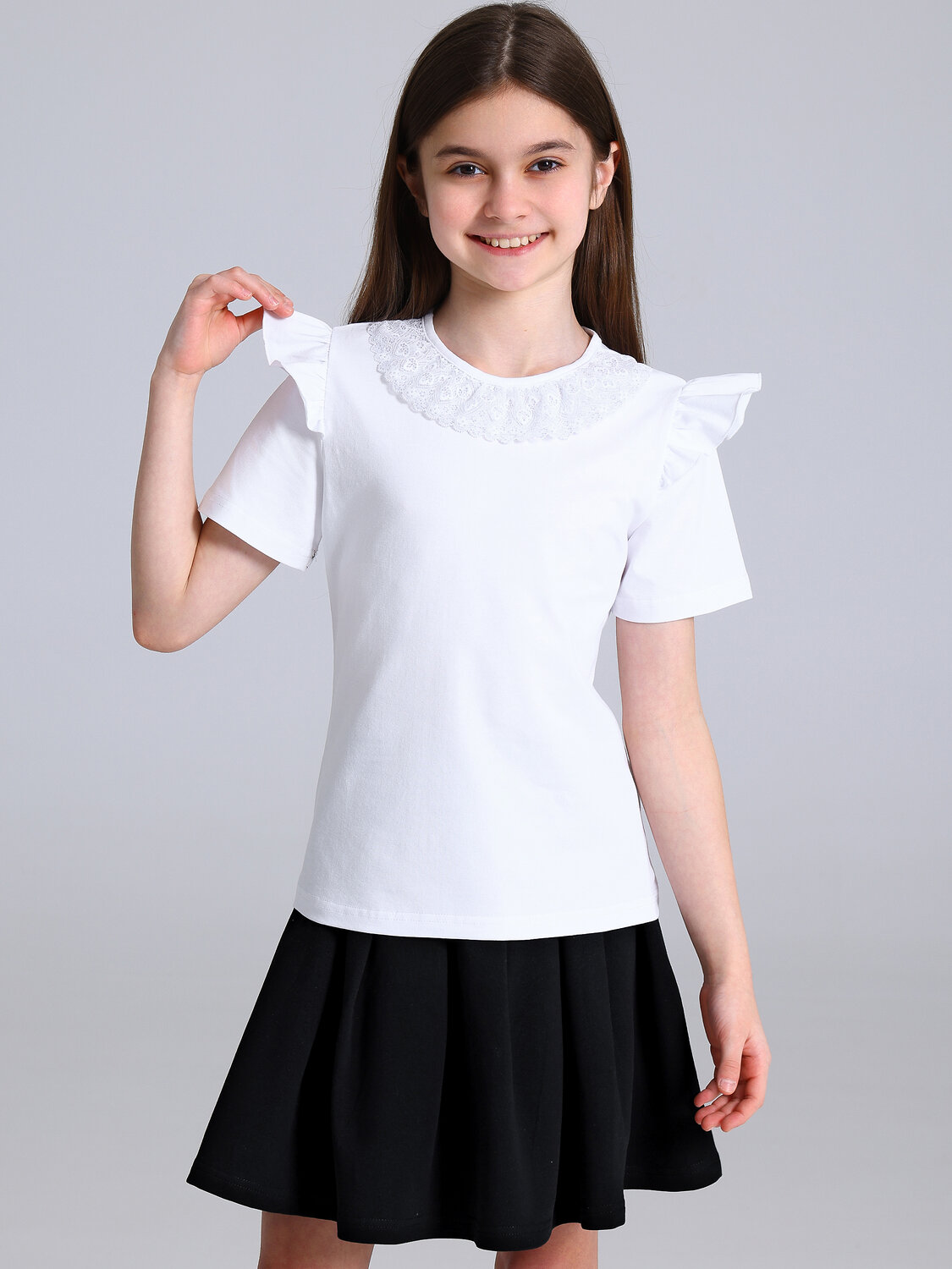 Апрель Блузка 583800 1ДДБК5076804 белый