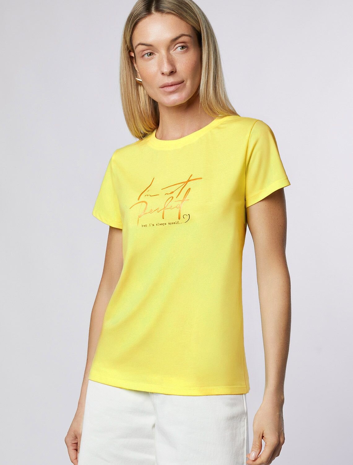 VILATTE Футболка 583805 D49.092 лимонный_perfect