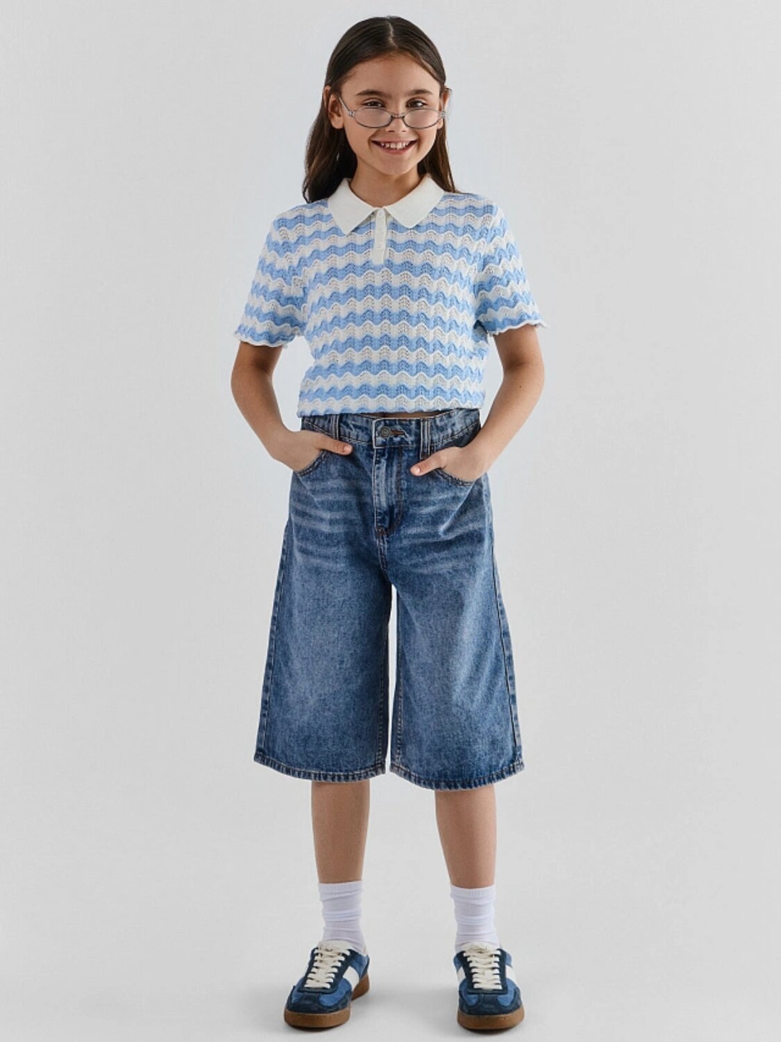 MARK FORMELLE Бермуды 583812 2026-1DSG821-2t синий +тинт