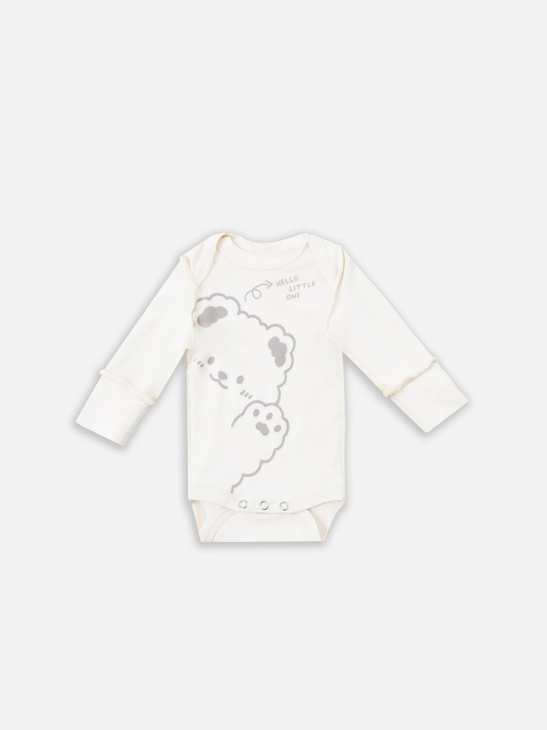 MARK FORMELLE Боди детское 583818 13016-1-3 молочный +серо-коричневый +бежевый +печать