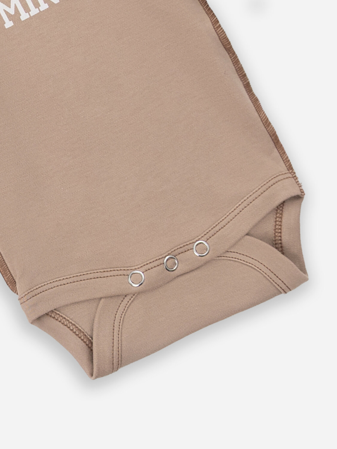 MARK FORMELLE Боди детское 583818 13016-1-3 молочный +серо-коричневый +бежевый +печать