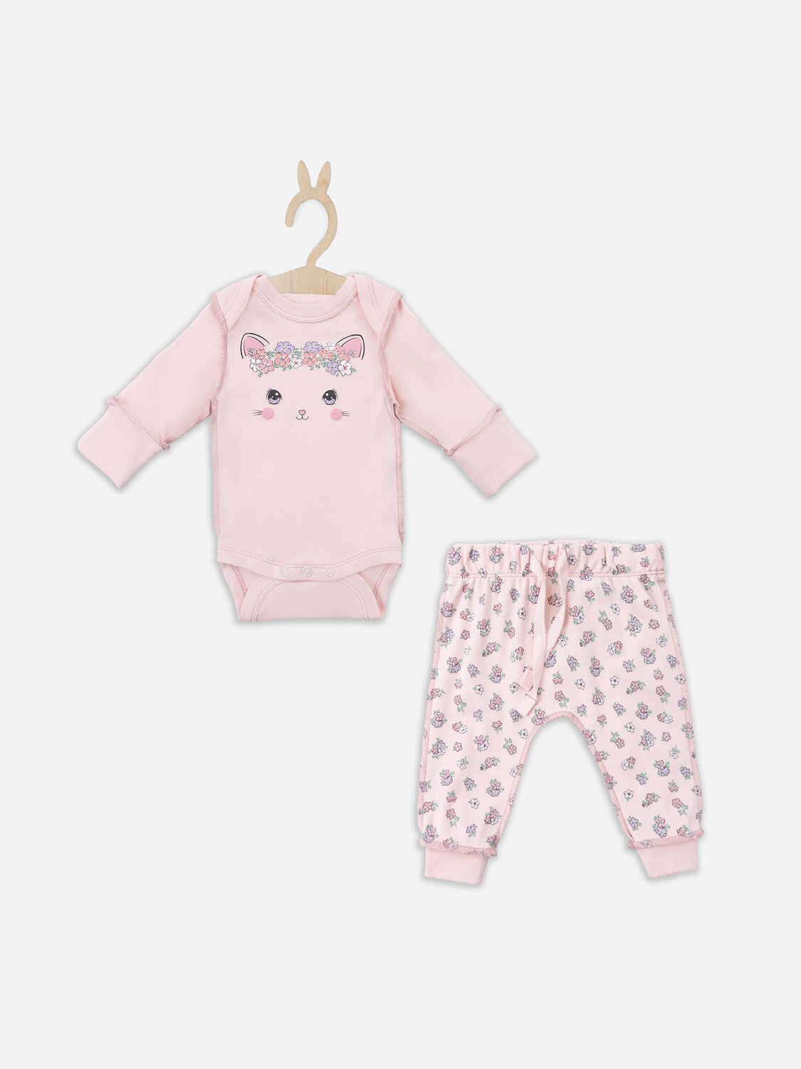 MARK FORMELLE Комплект 583851 89404-1 розовый +цветочки на розовом