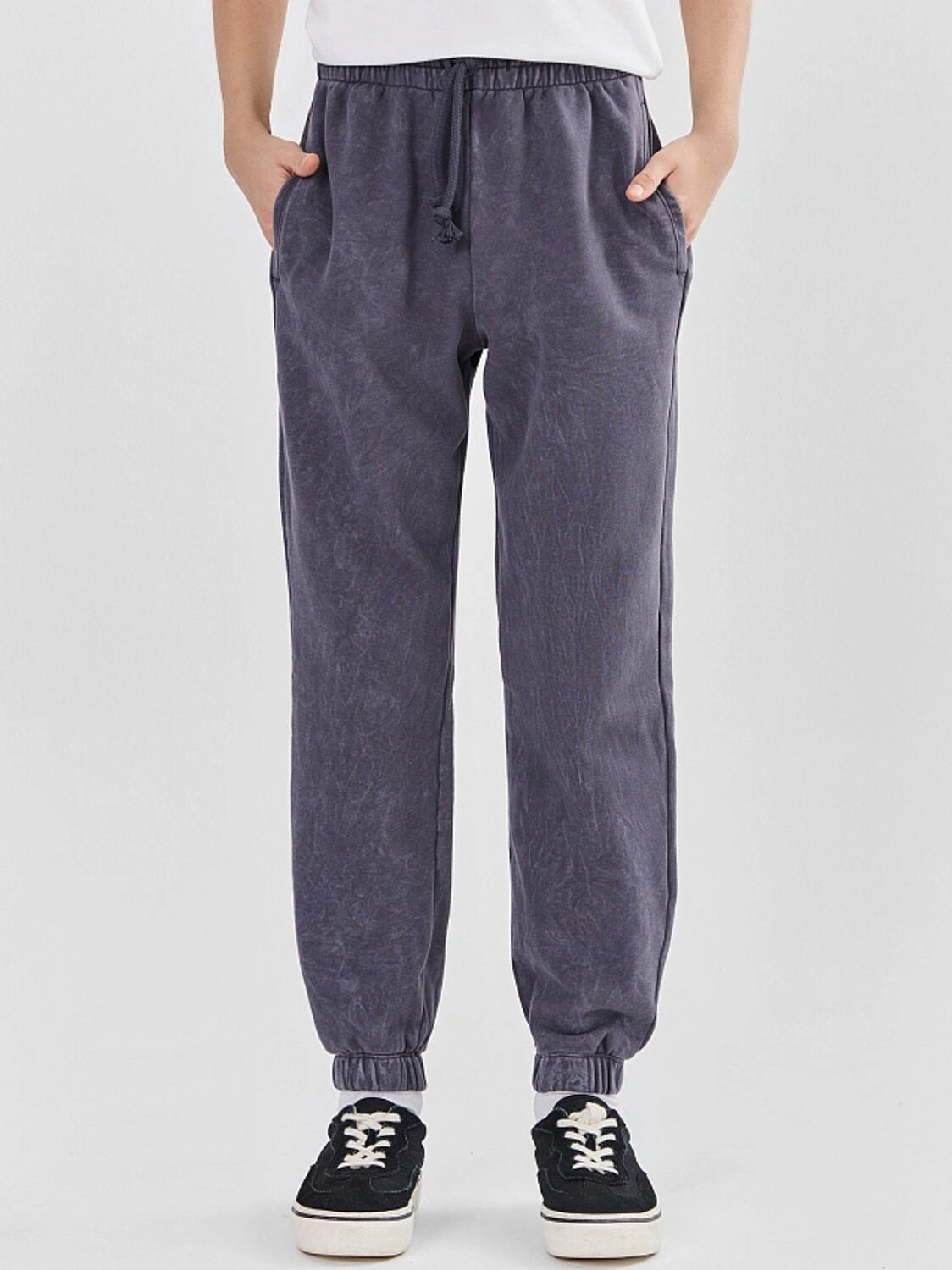 MARK FORMELLE Брюки 583859 183374 ACID WASH графит