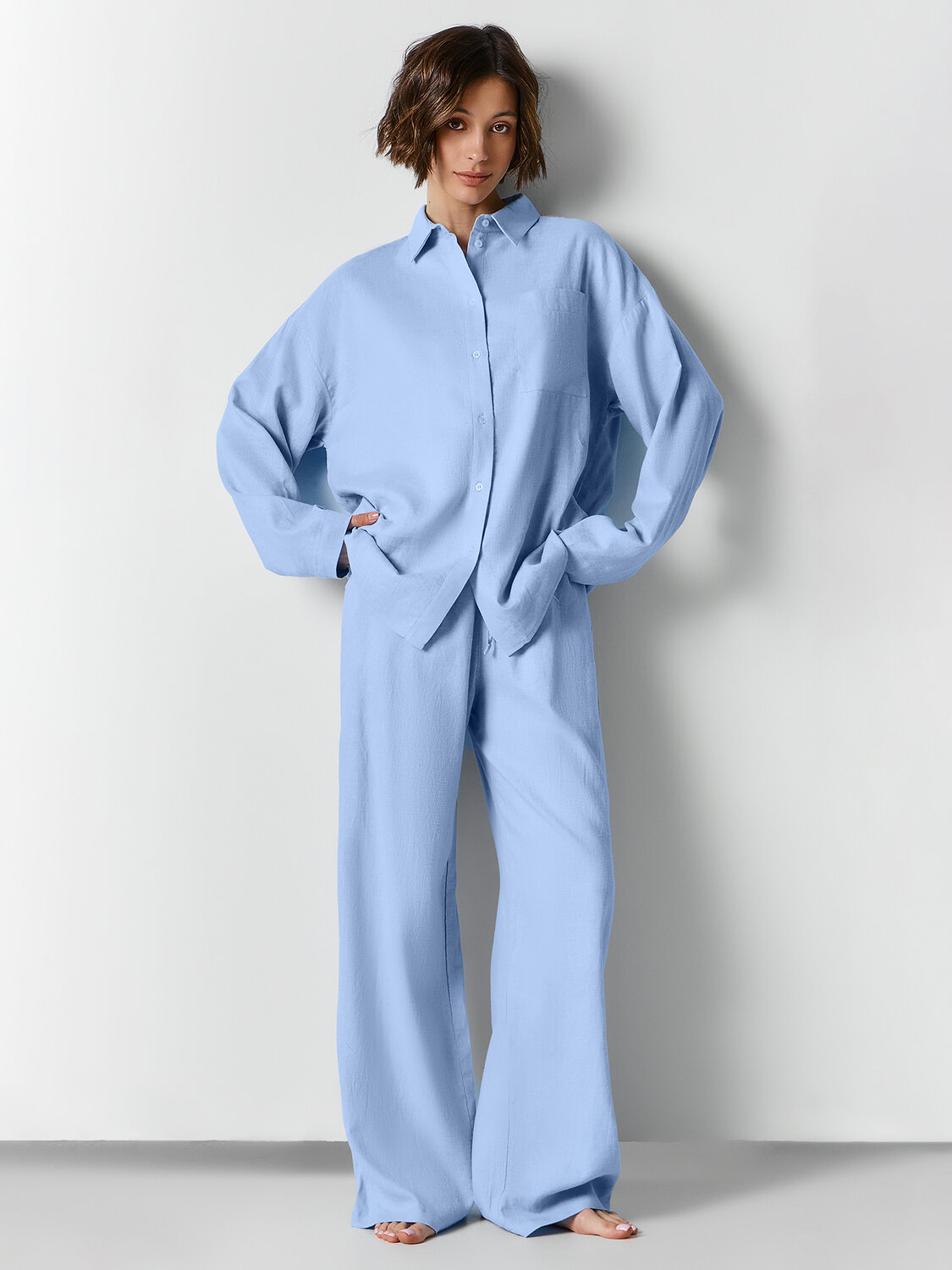 MARK FORMELLE Брюки 583861 532431 голубой