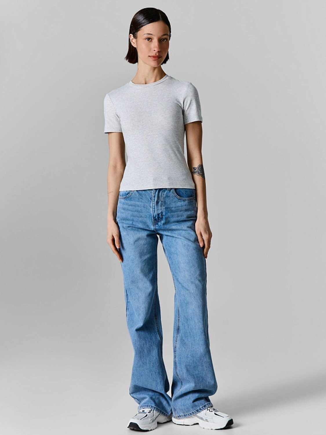 MARK FORMELLE Джемпер 583863 112547 серый меланж