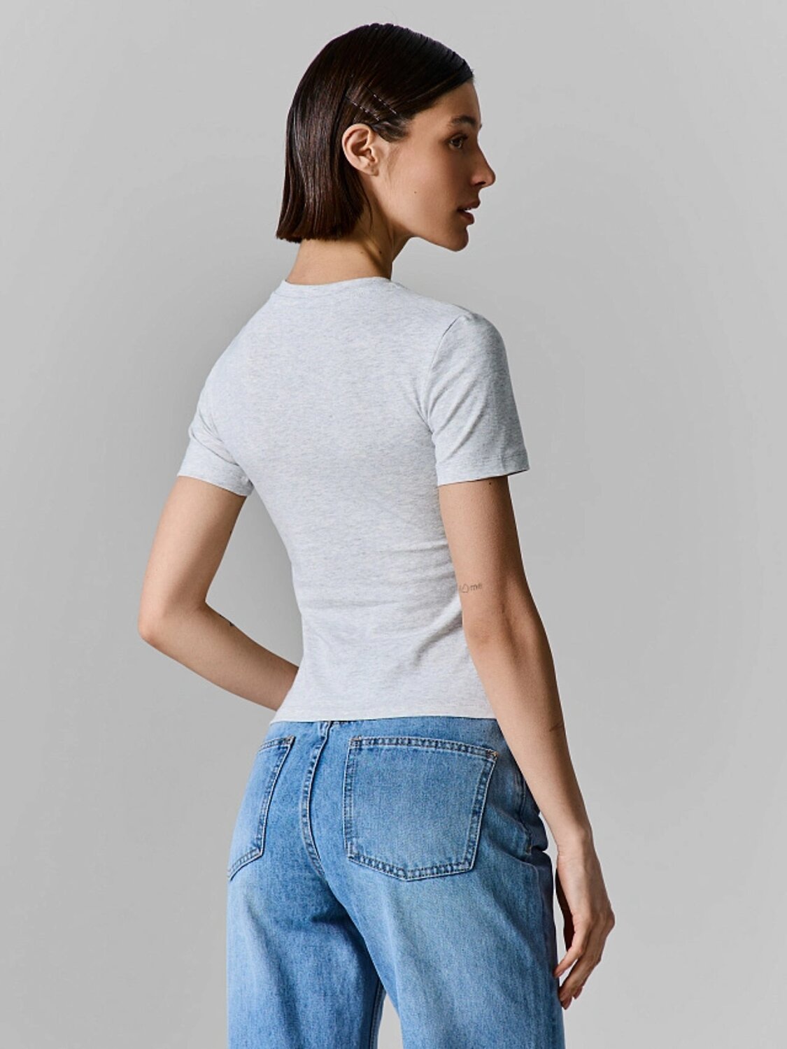 MARK FORMELLE Джемпер 583863 112547 серый меланж