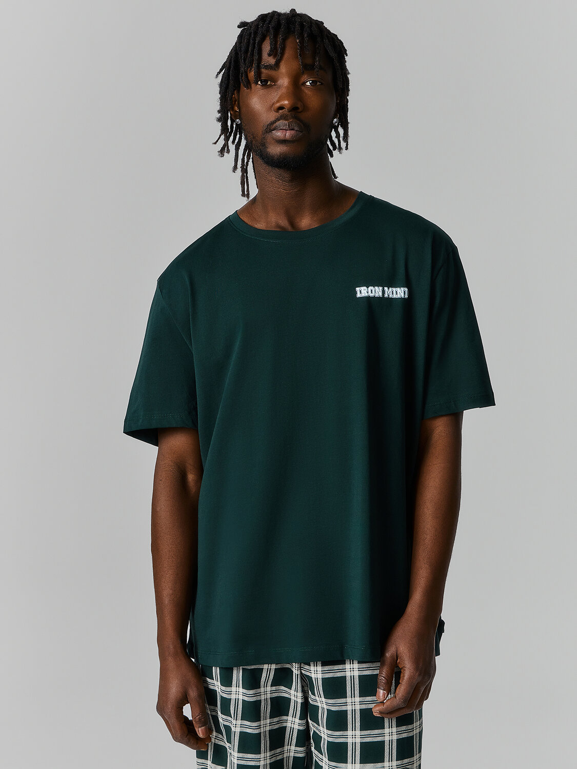 MARK FORMELLE Комплект 583876 591051 зеленый бархат +зеленая клетка