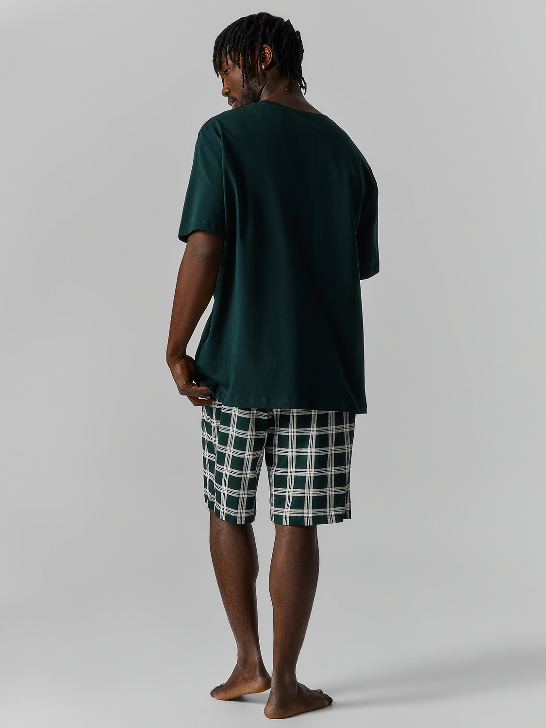 MARK FORMELLE Комплект 583876 591051 зеленый бархат +зеленая клетка