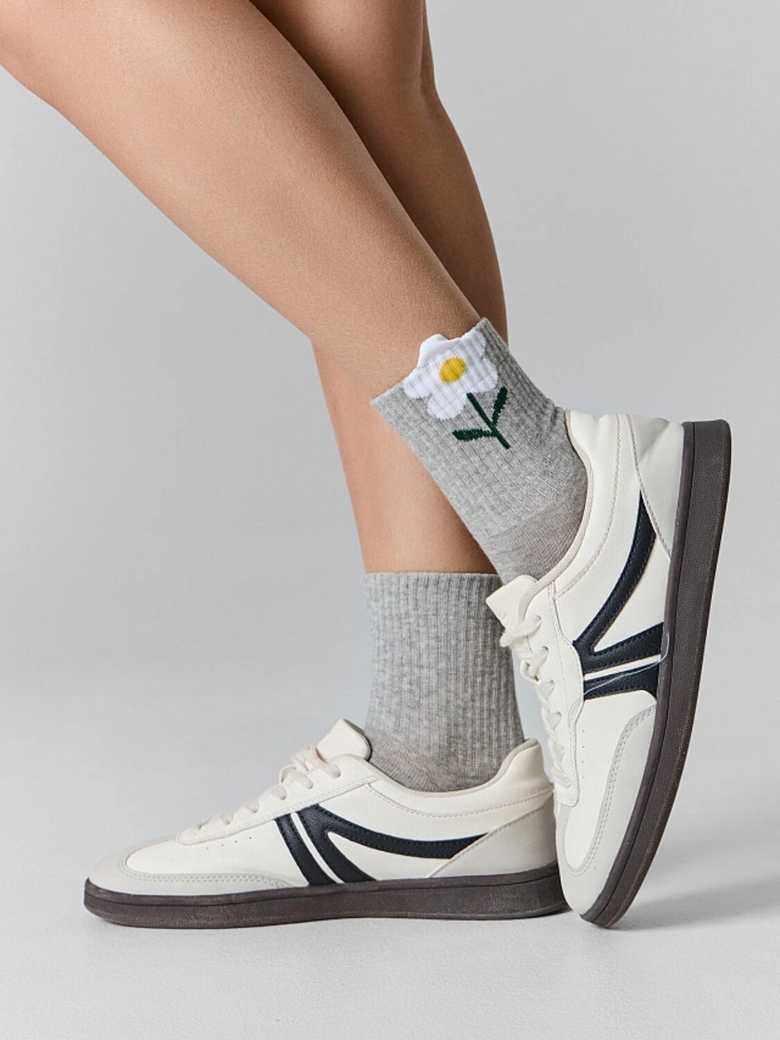 MARK FORMELLE Женские носки 583898 279K-2758 серый меланж