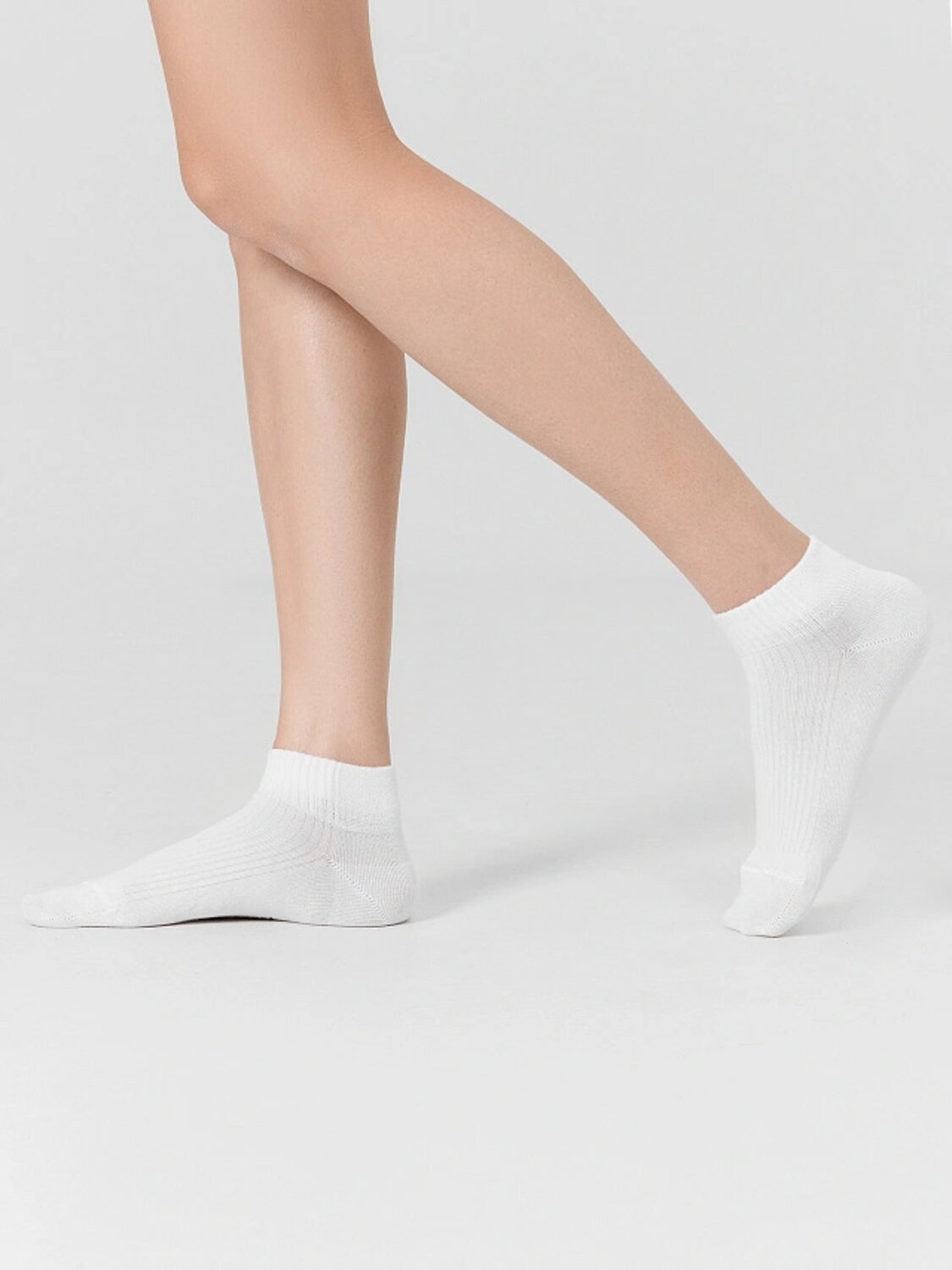 MARK FORMELLE Женские носки 583908 366A-1516 белый /св.сер.мел /сер.меланж/