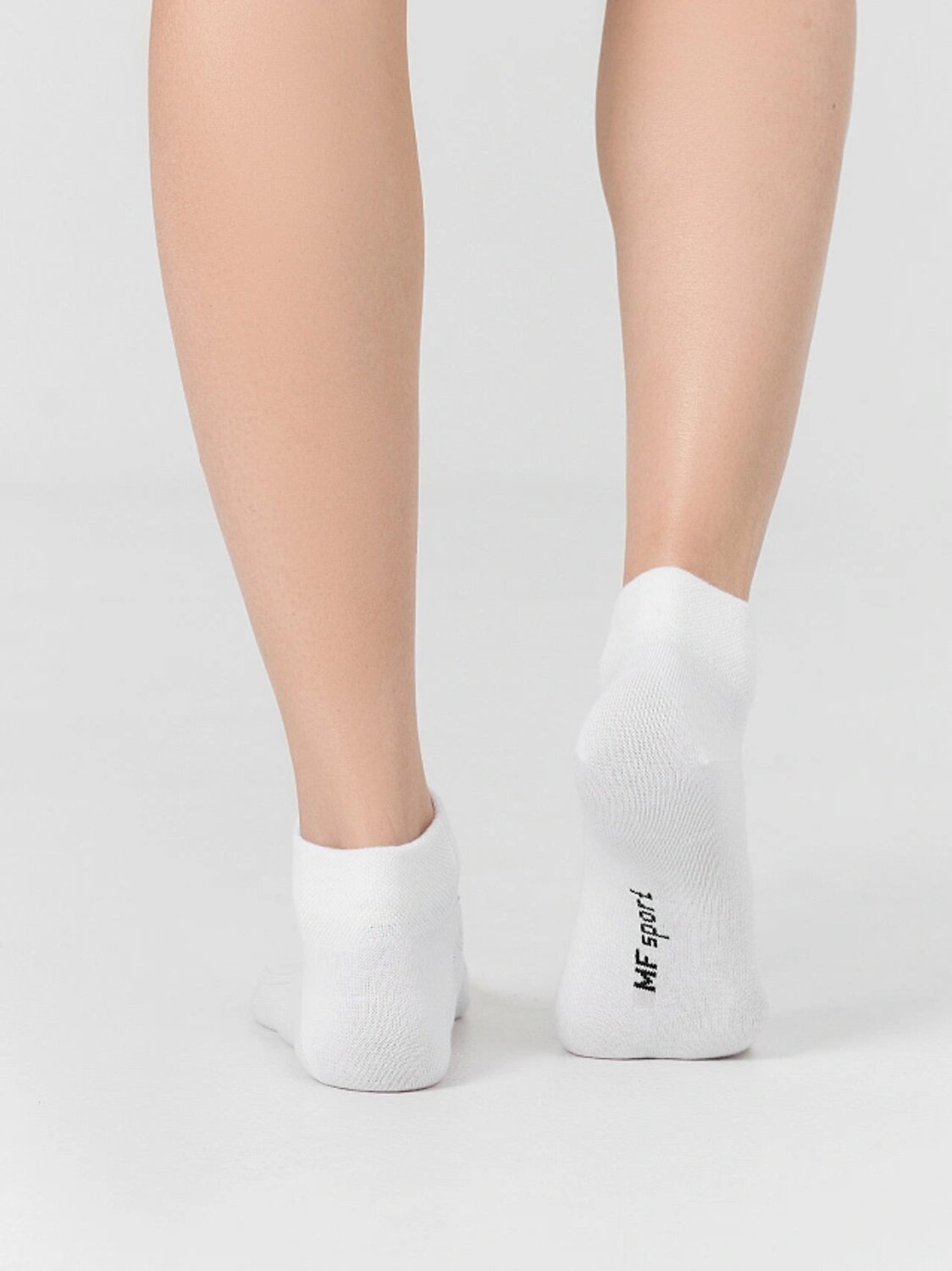 MARK FORMELLE Женские носки 583908 366A-1516 белый /св.сер.мел /сер.меланж/