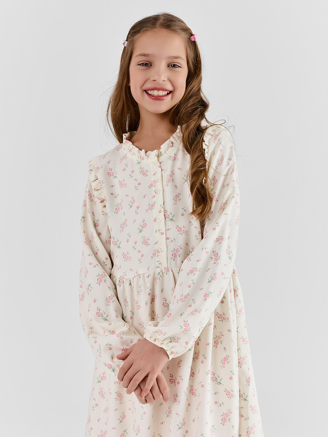 MARK FORMELLE Платье 583918 157989 розы на молочном