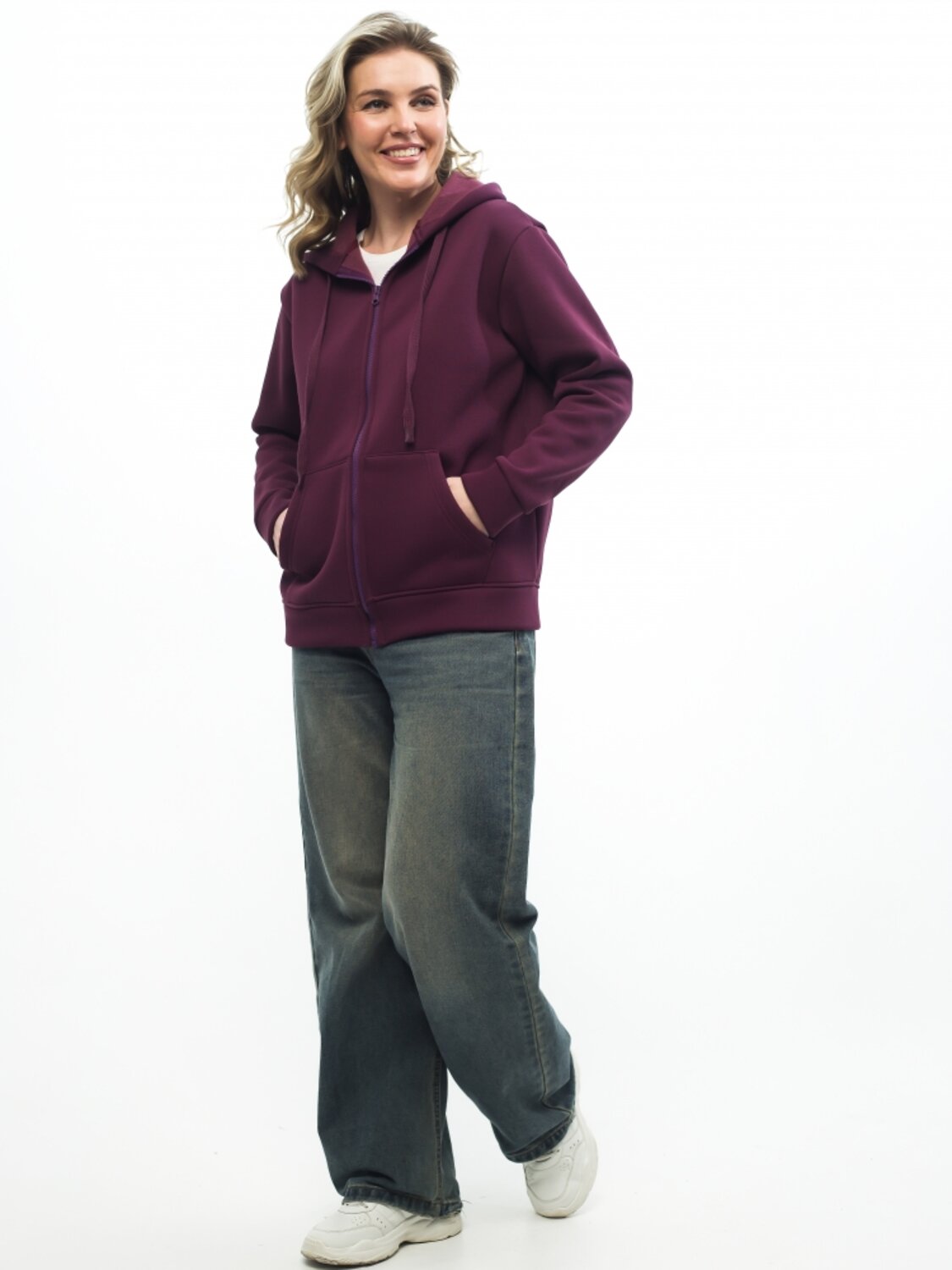 Binita Толстовка 583928 1146/2-6 сливовый