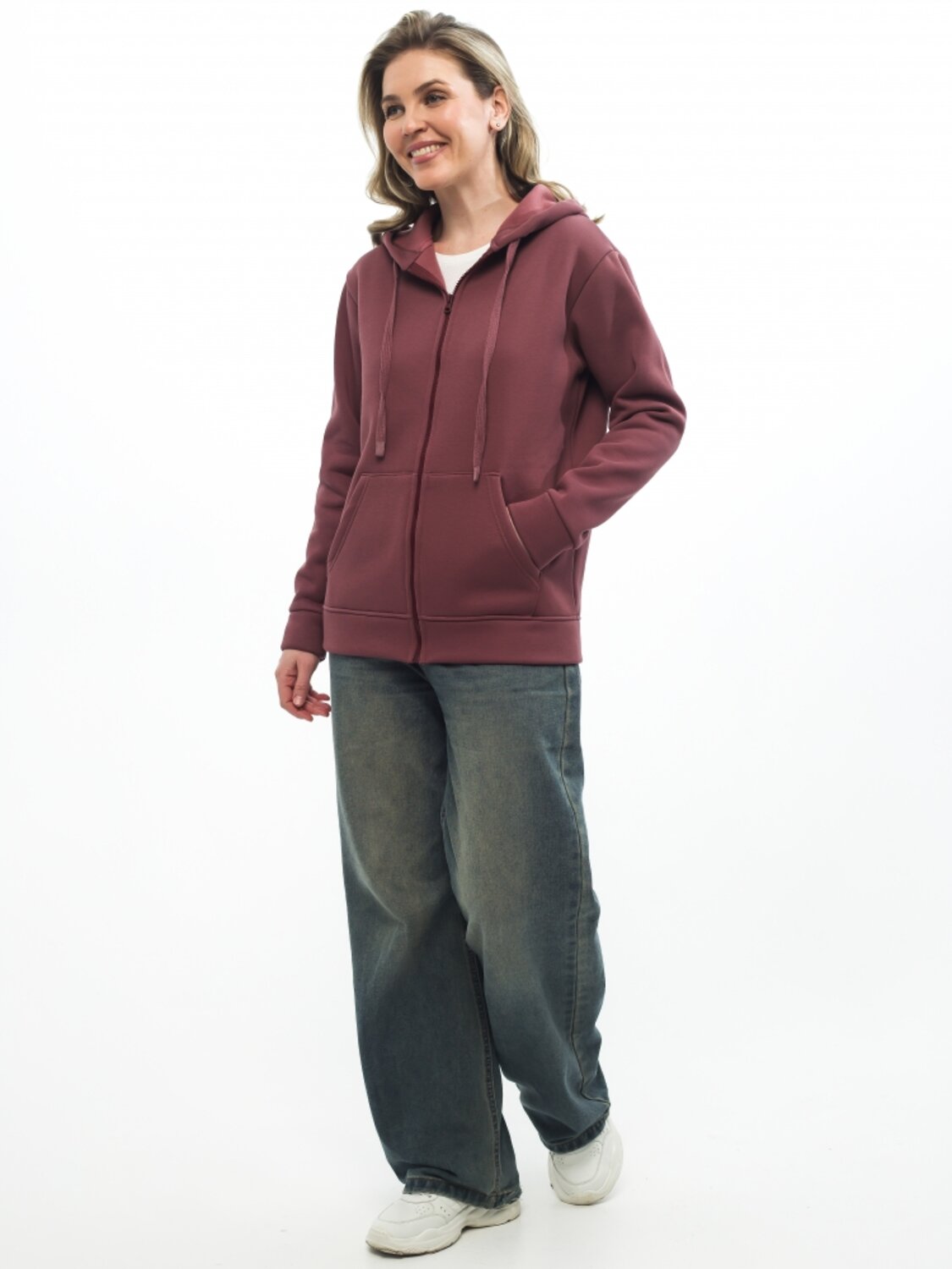 Binita Толстовка 583929 1146/2-5 бордовый