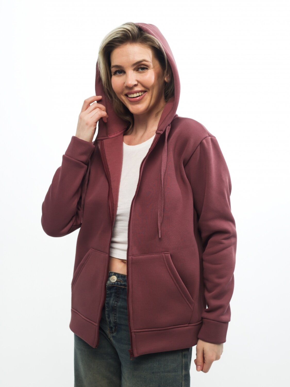 Binita Толстовка 583929 1146/2-5 бордовый