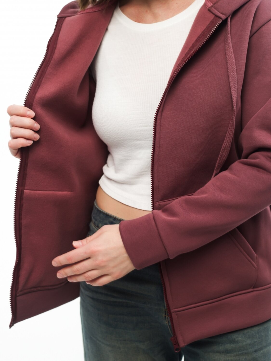 Binita Толстовка 583929 1146/2-5 бордовый