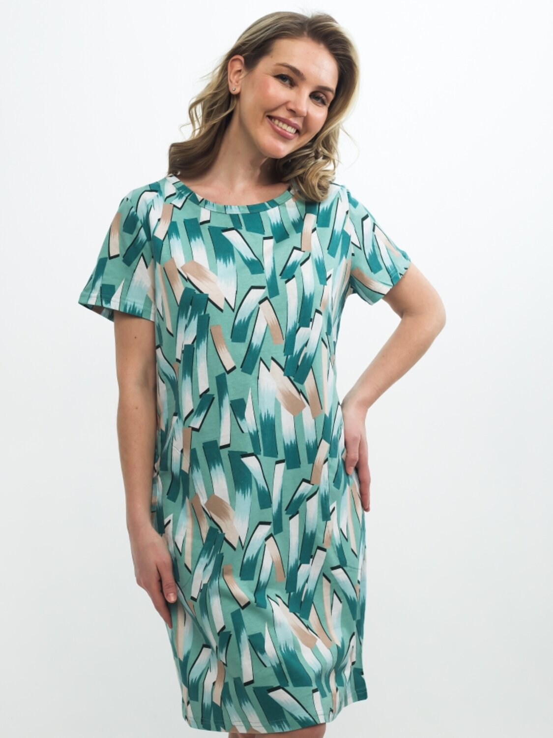 Binita Туника 583940 1227-6 зеленый