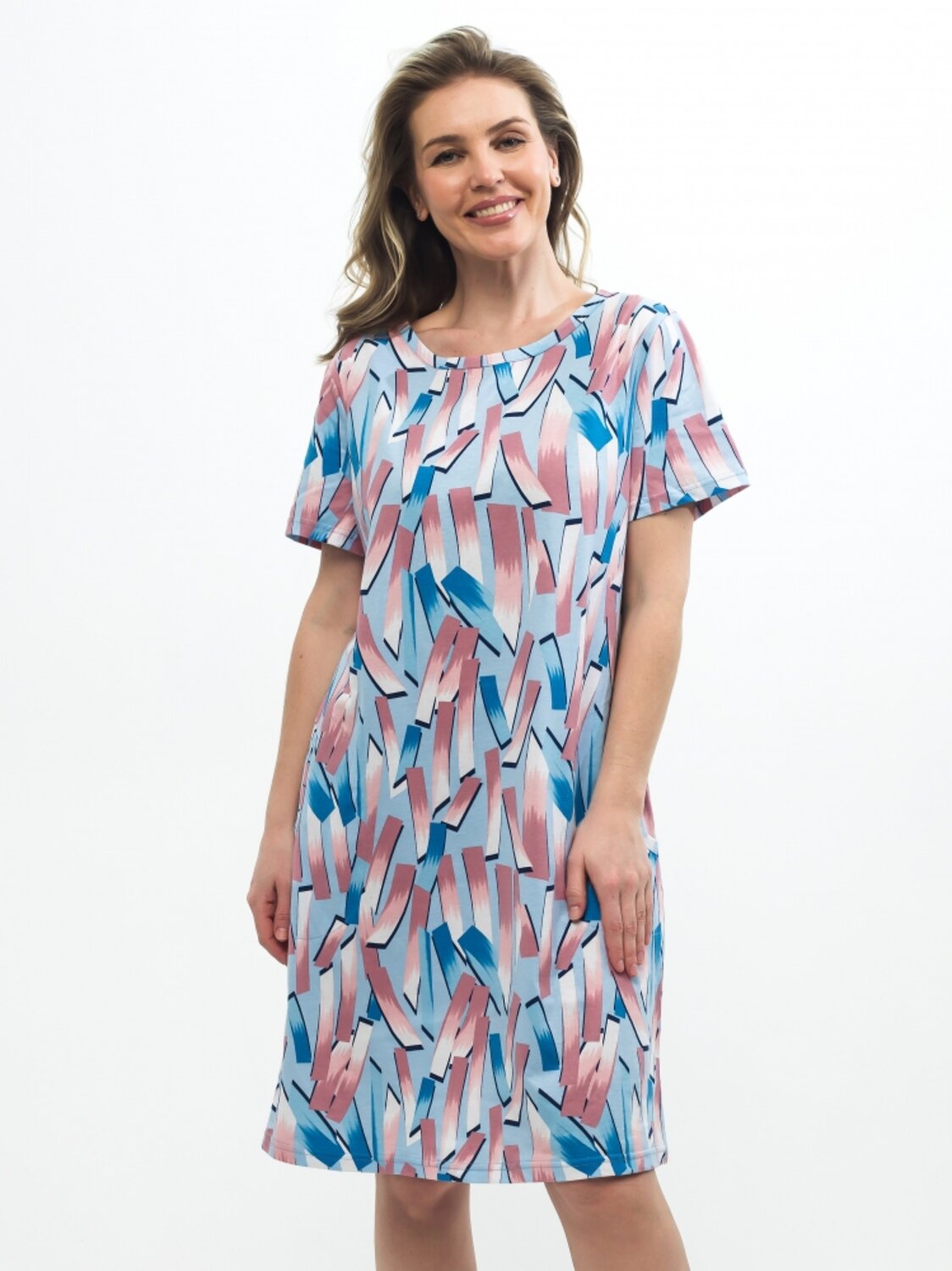 Binita Туника 583941 1227-4 розово-голубой