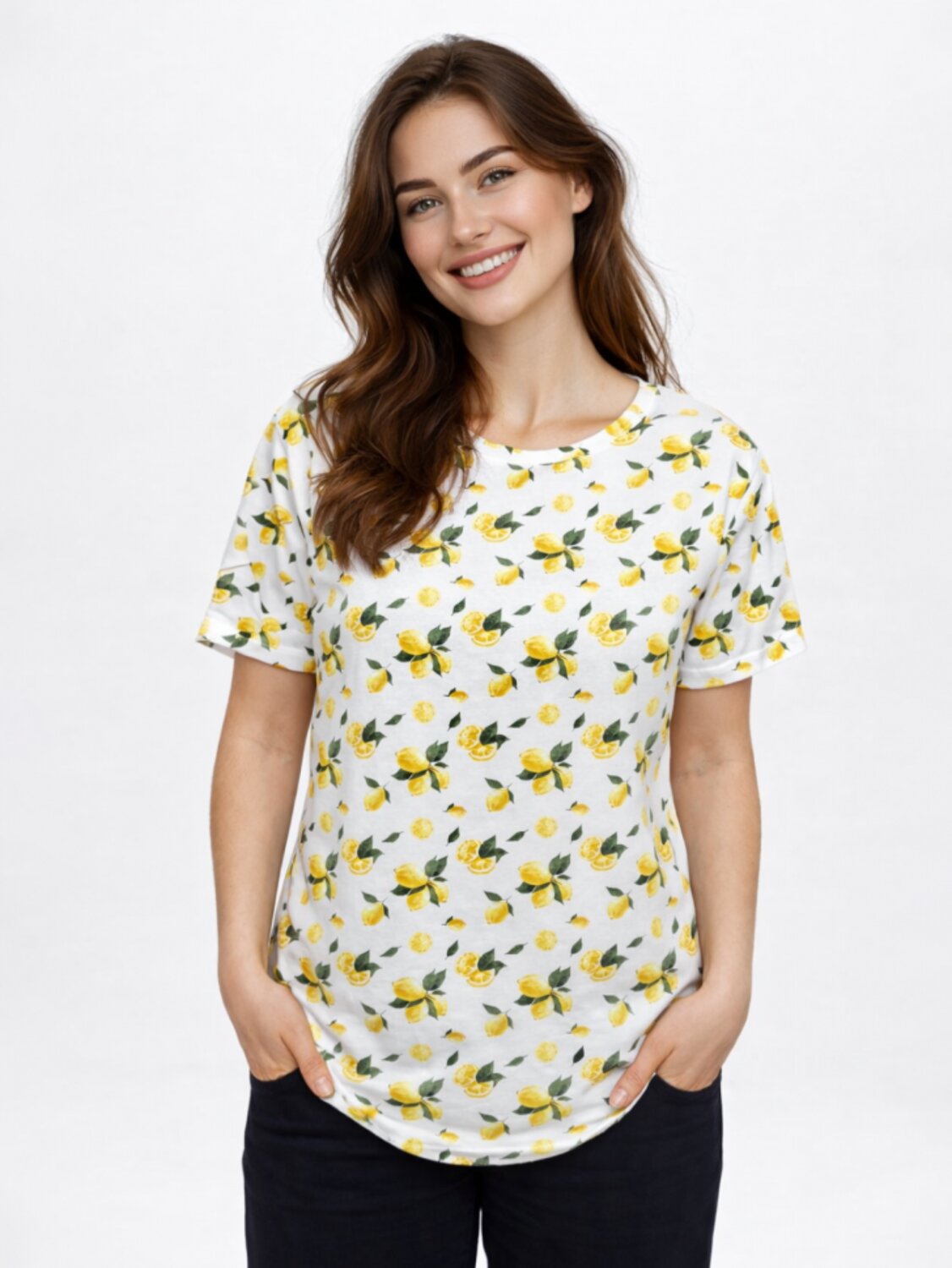 Binita Футболка 583942 1265-1 Белый/лимоны