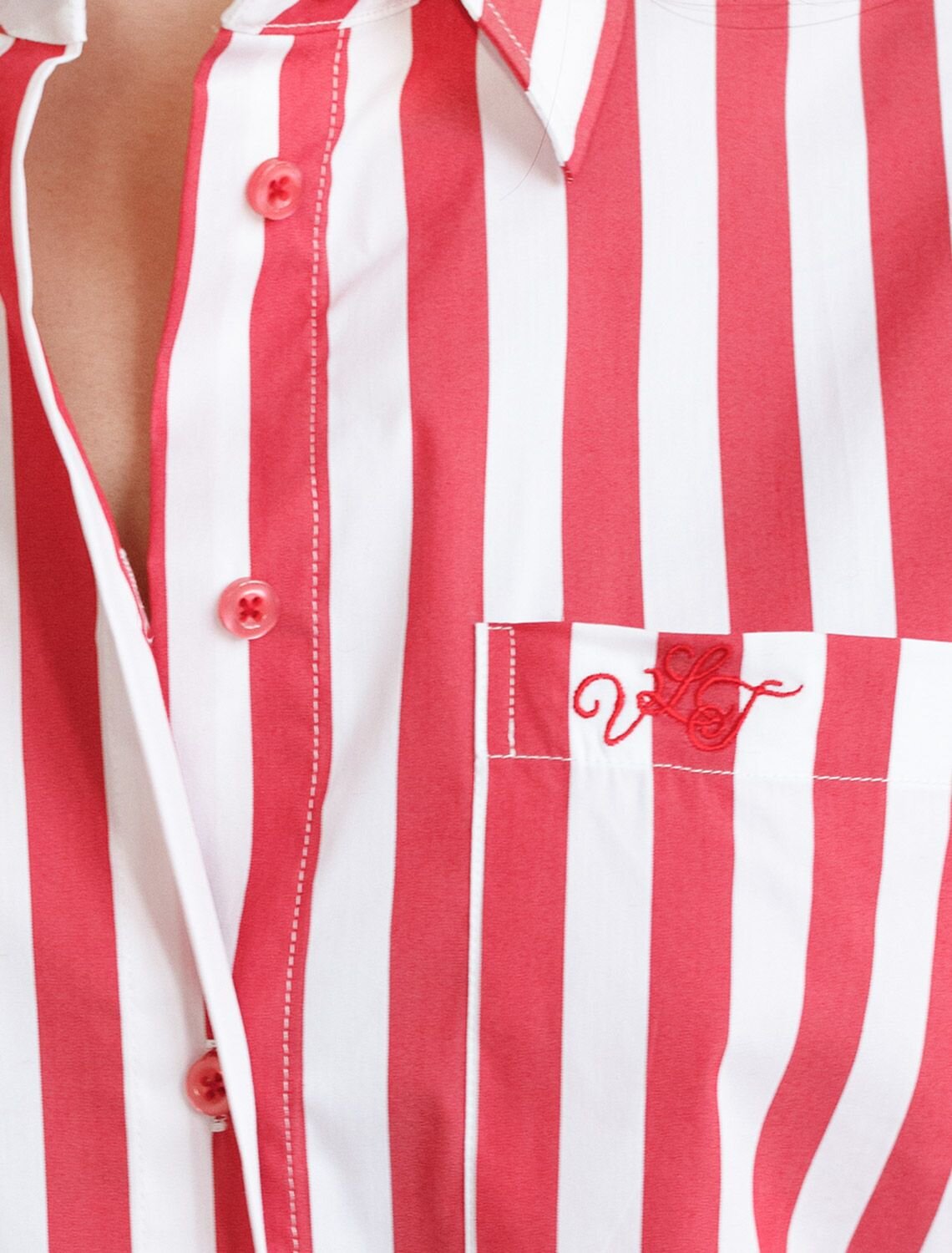 VILATTE Блузка 583946 D29.271 белый-красный