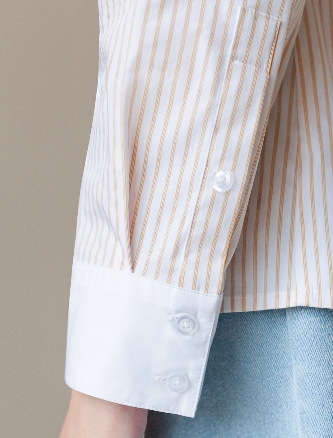 VILATTE Блузка 583950 D29.301 белый-желтый