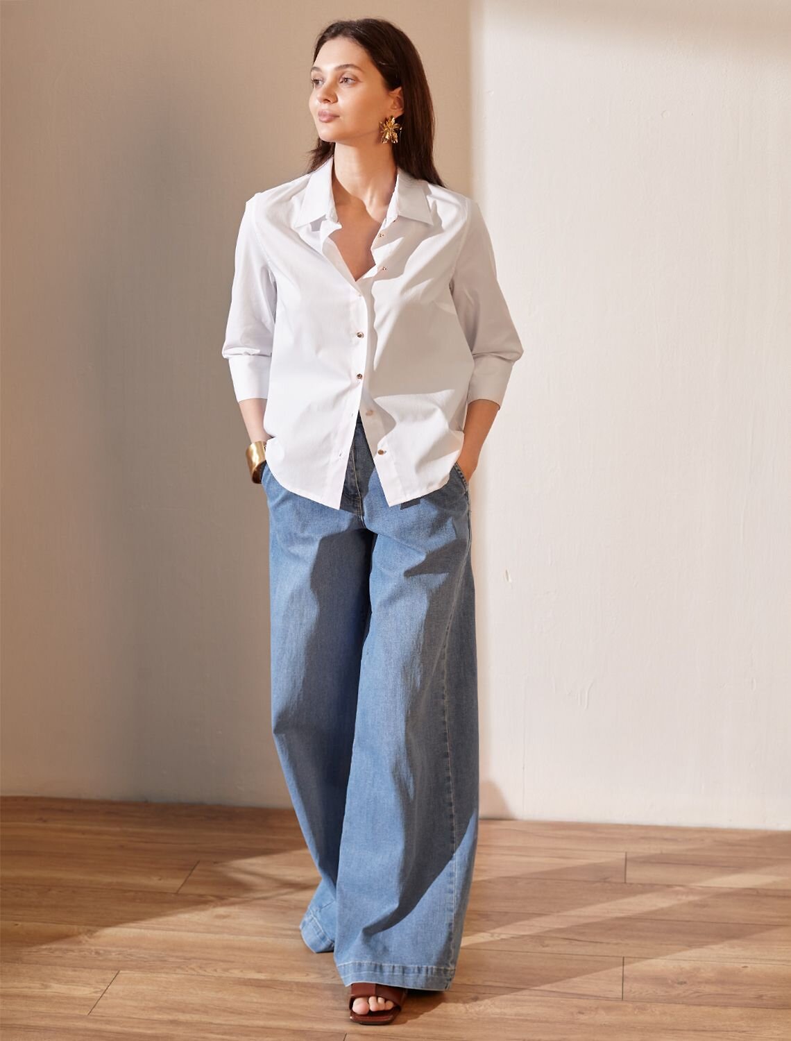 VILATTE Блузка 583954 D29.306 белый