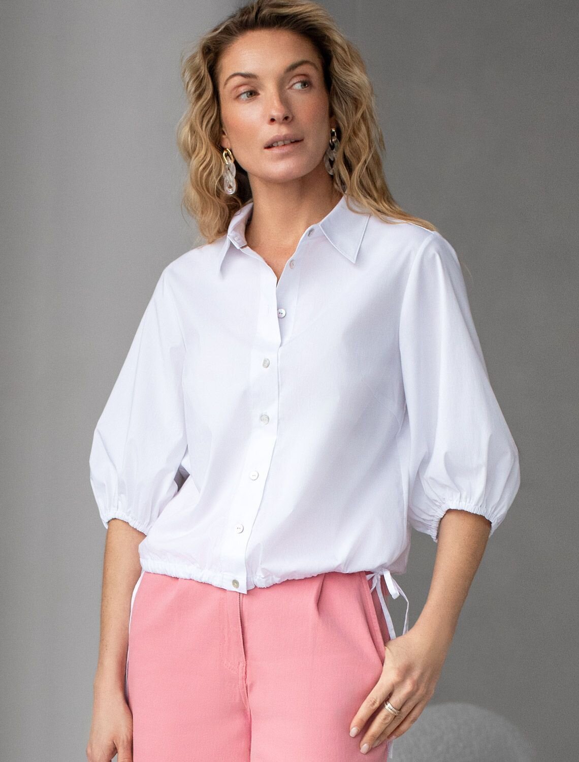 VILATTE Блузка 583957 D29.312 белый