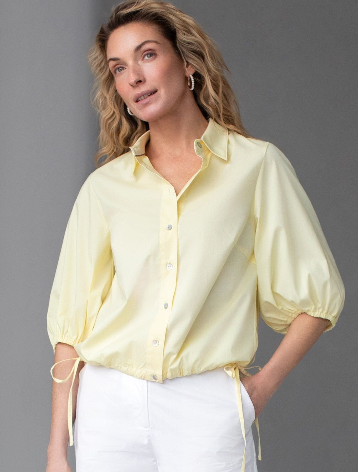 VILATTE Блузка 583961 D29.312 лимонный