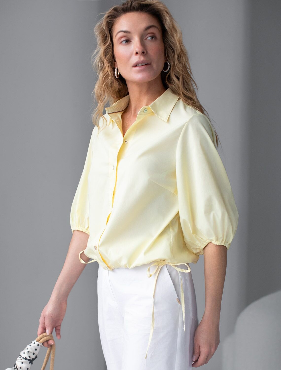 VILATTE Блузка 583961 D29.312 лимонный
