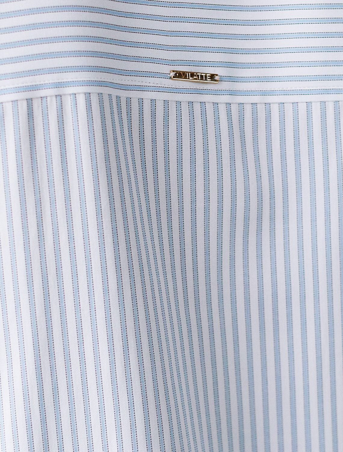 VILATTE Блузка 583963 D29.316 белый-голубой