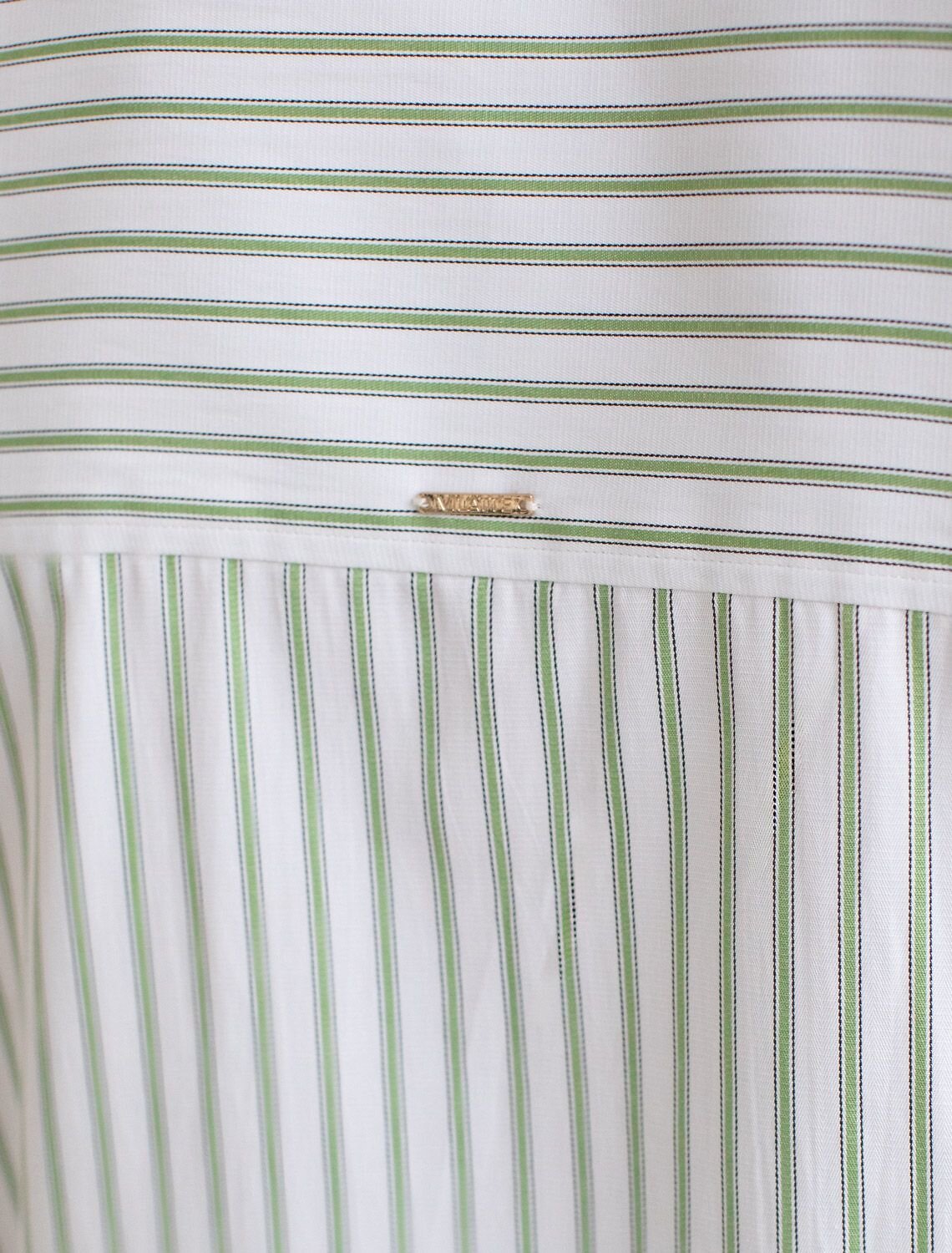 VILATTE Блузка 583964 D29.316 белый-фисташковый