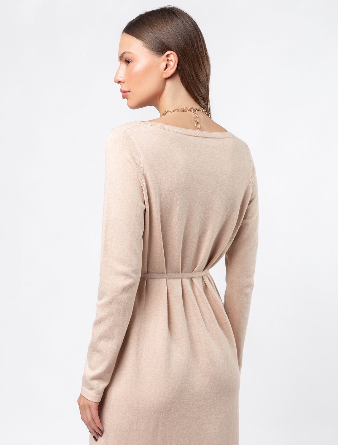 VILATTE Платье 583969 D32.091 бежевый