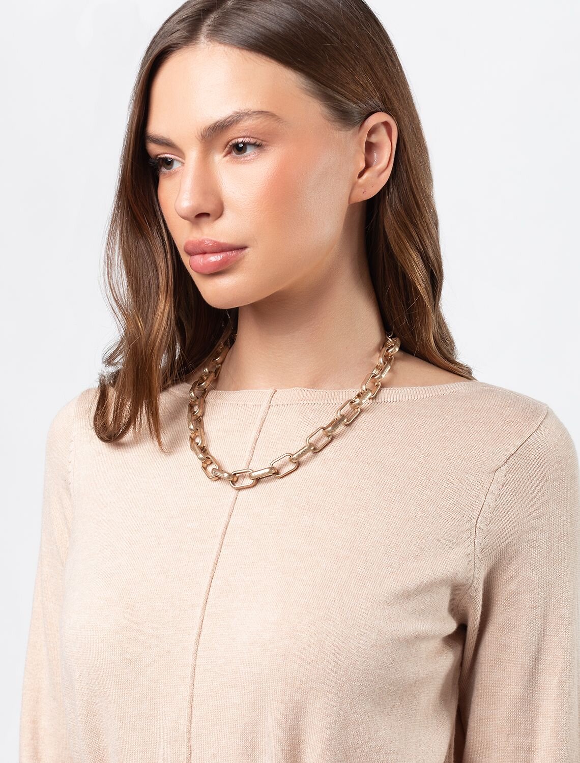 VILATTE Платье 583969 D32.091 бежевый