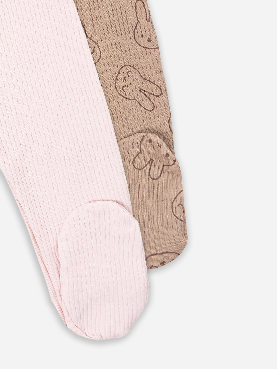 MARK FORMELLE Ползунки 583974 85114-2 розовый +зайки на бежевом