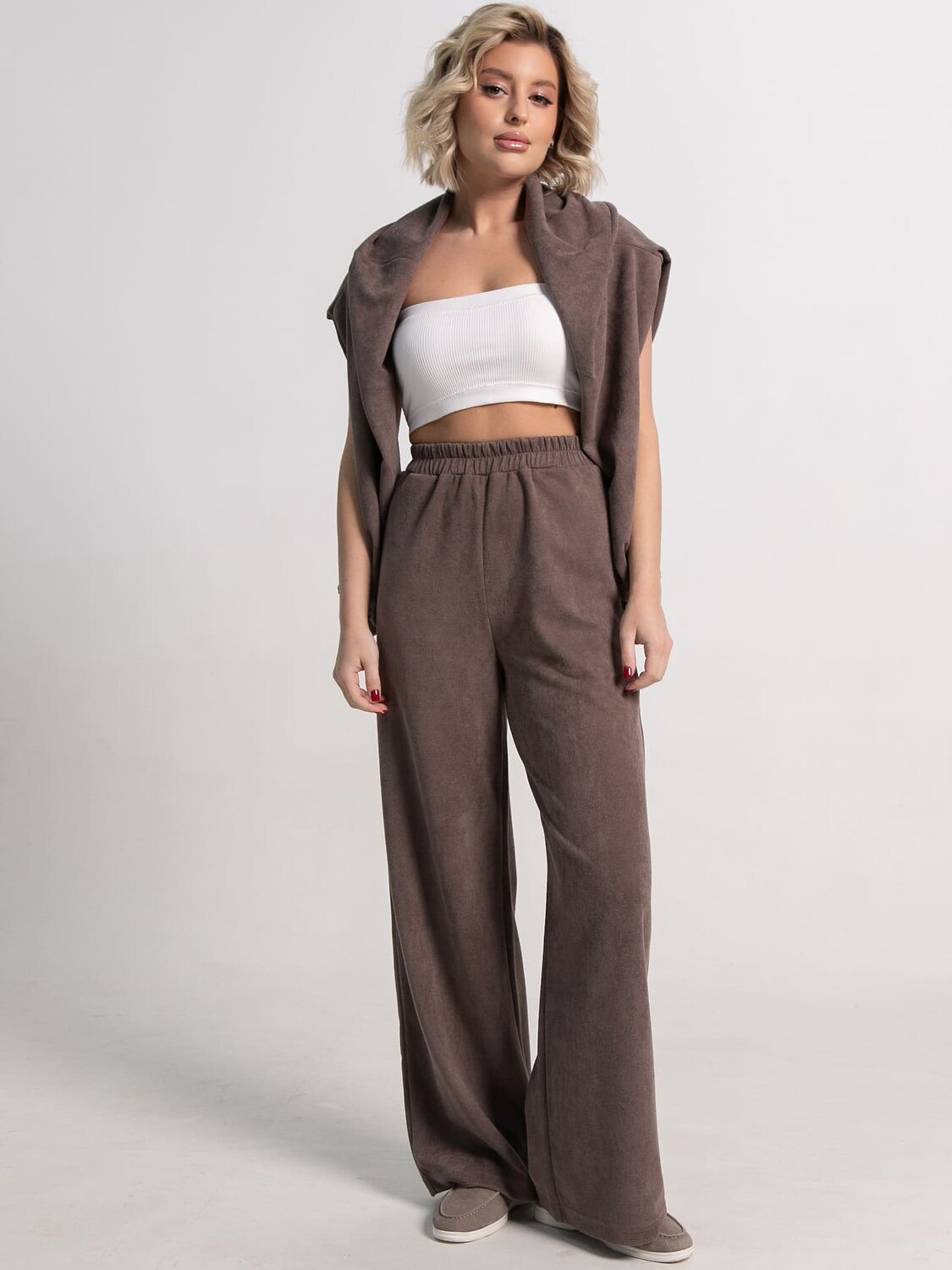 LT Collection Костюм 583980 К15227-21М коричневый