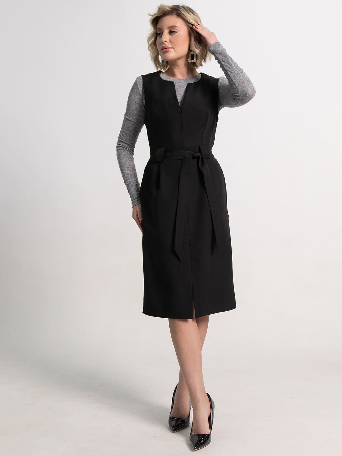 LT Collection Платье 583984 П15230-6М черный