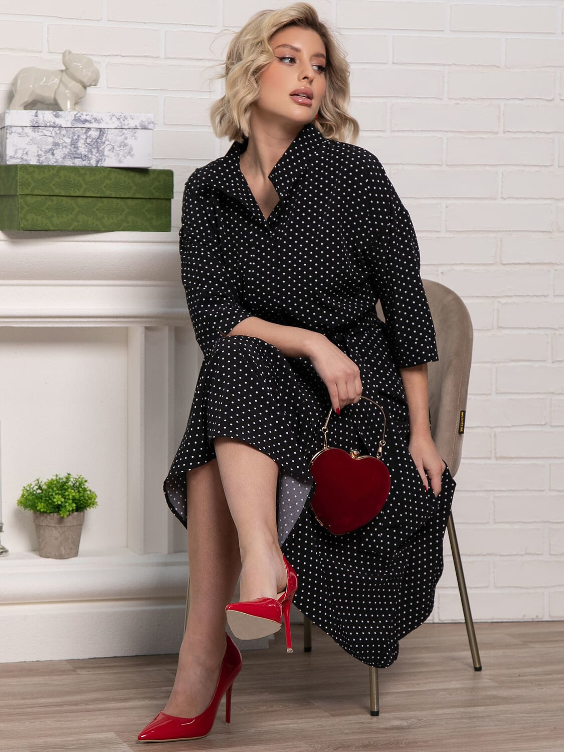 LT Collection Платье 583985 П15242-16М черный