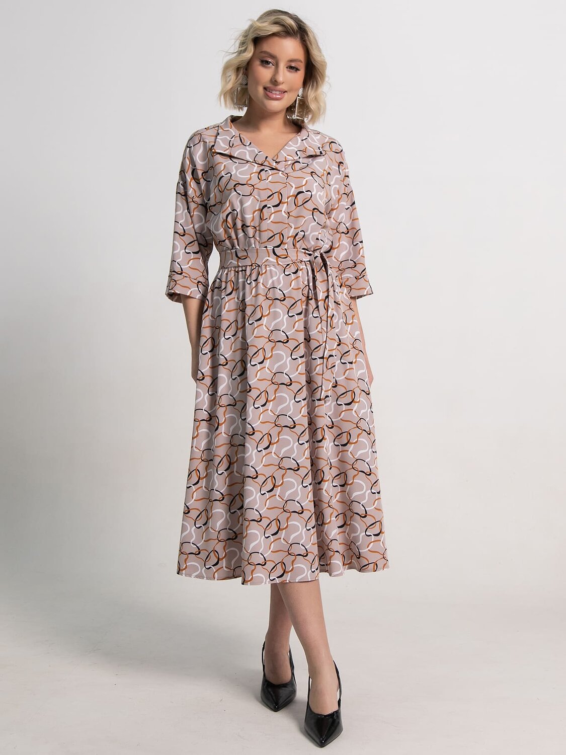 LT Collection Платье 583986 П15243-16М бежевый