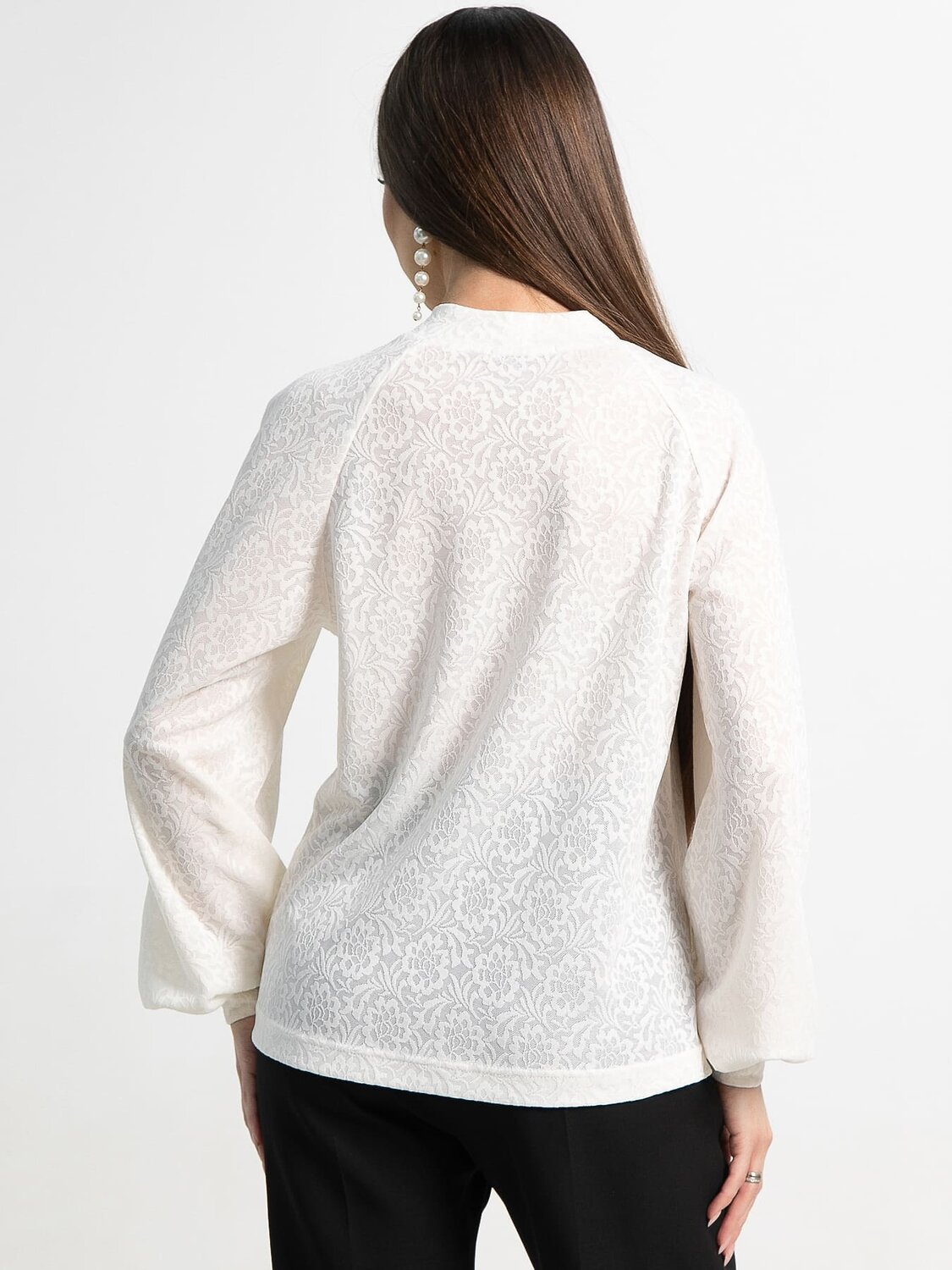 LT Collection Блуза 583987 Б15234-18М молочный