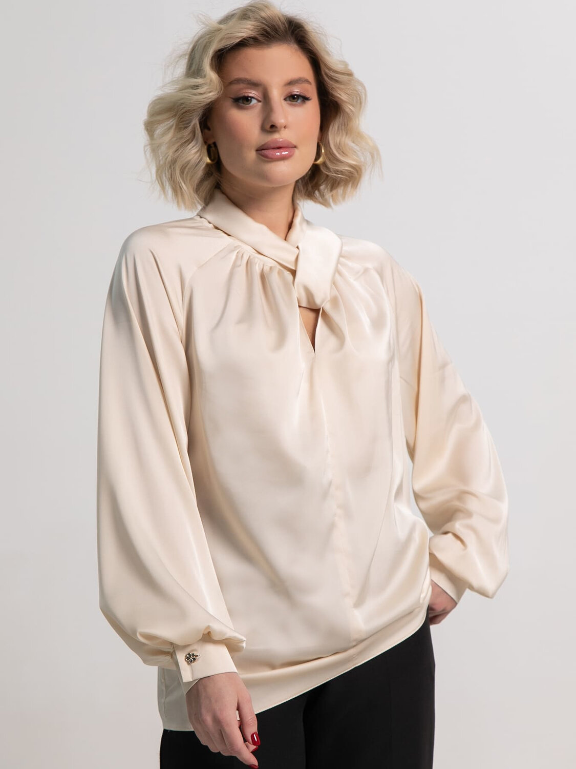 LT Collection Блуза 583989 Б15241-30М бежевый