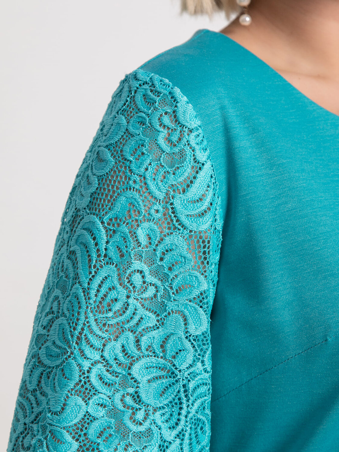 LT Collection Платье 583994 П15250-18М бирюзовый