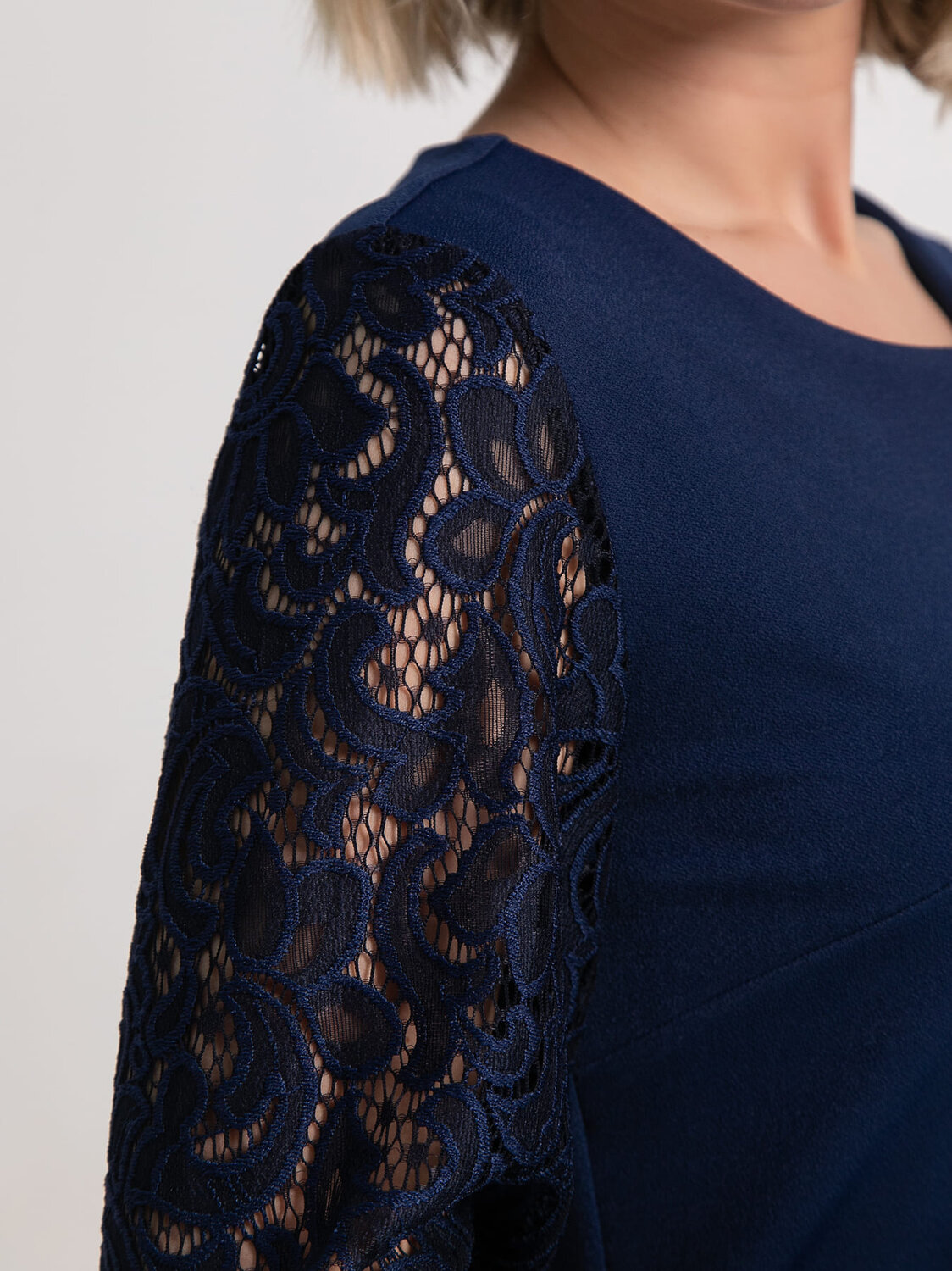 LT Collection Платье 583995 П15251-18М темно-синий