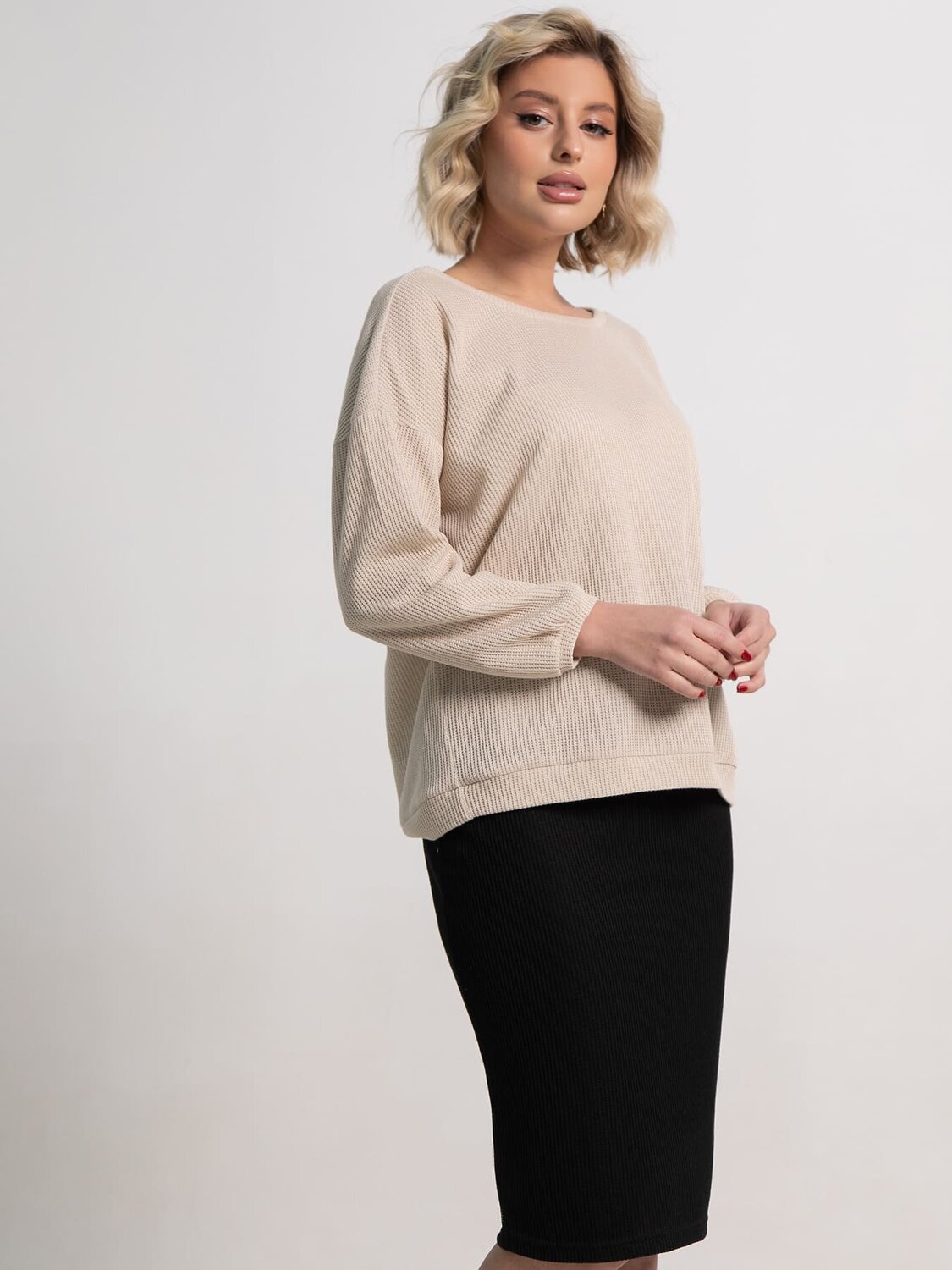 LT Collection Костюм 584014 К15293-10М бежевый/черный