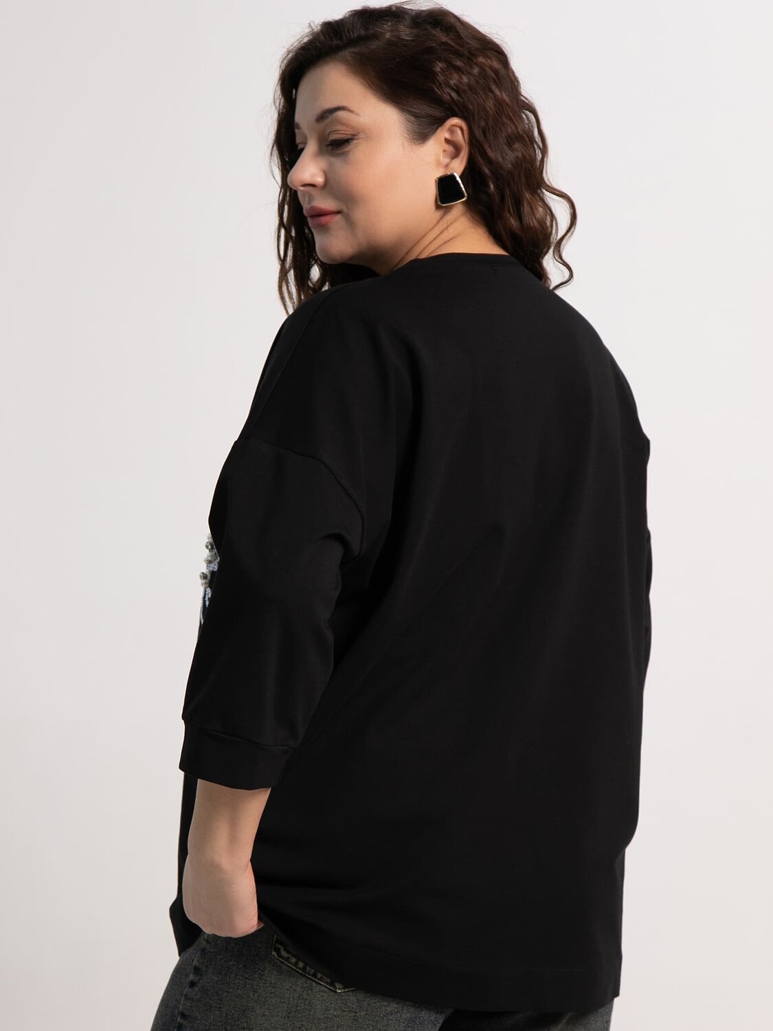 LT Collection Блуза 584017 Б15311-18М черный