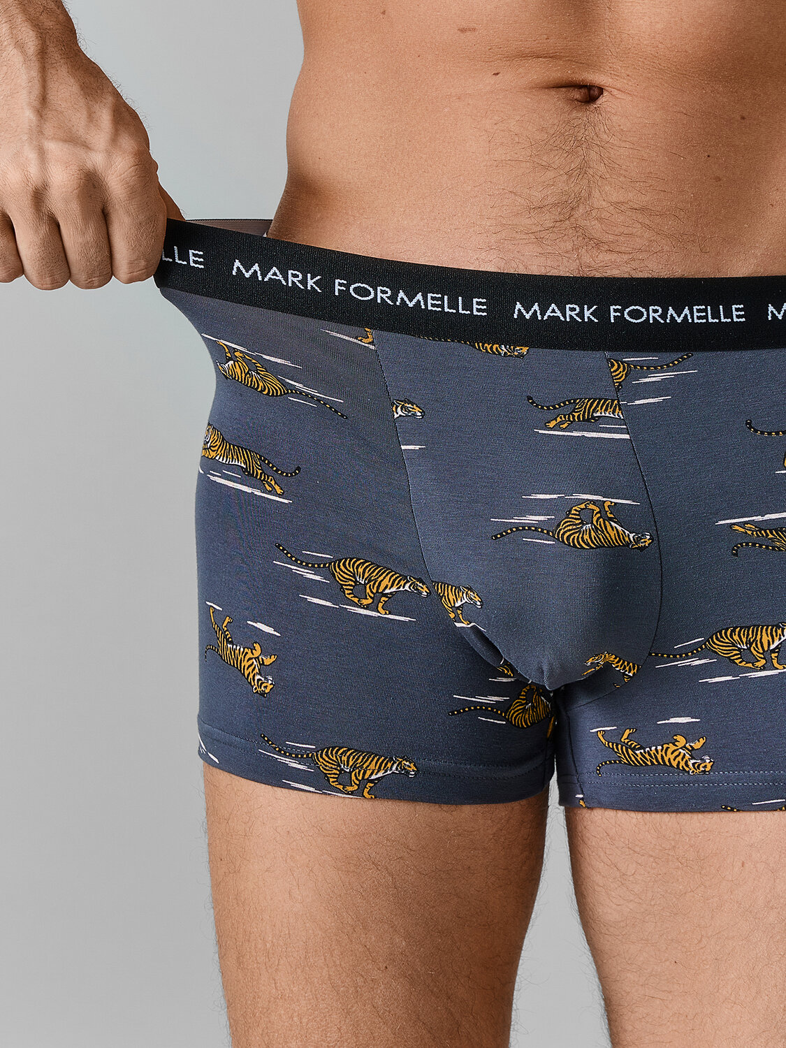 MARK FORMELLE Трусы 584023 411228 тигры на графите