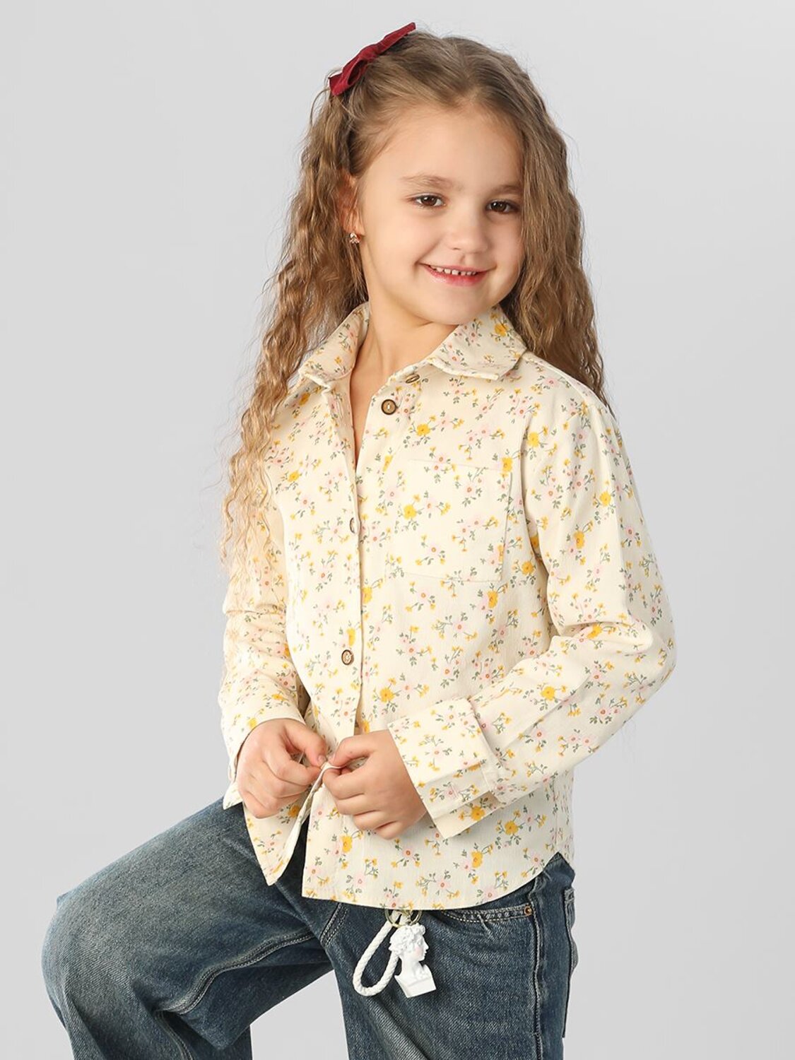 Соль&Перец Блузка 584042 SP1511 кремово-желтый