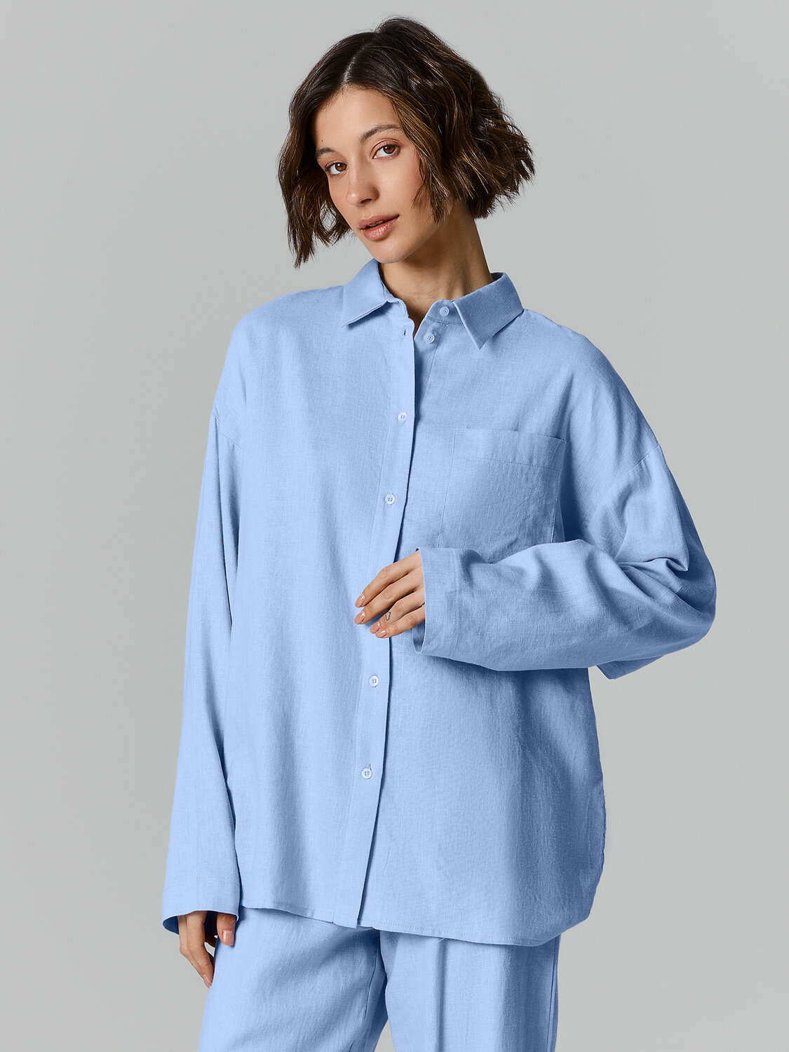 MARK FORMELLE Рубашка 584096 502985-1 голубой